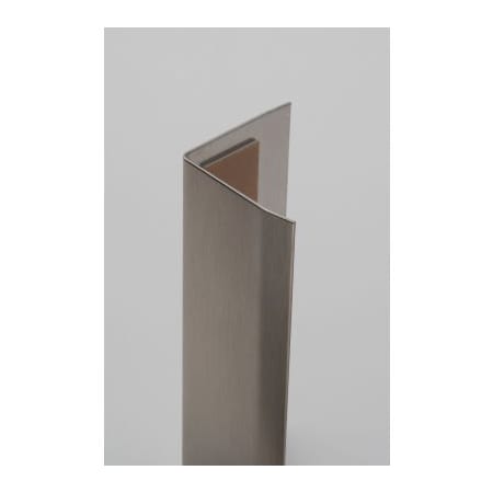 Western Fabricating Llc Western Fabricating 135 Degree SS Corner Guard, 16 Ga., 3M Tape, 3/8 Wings, Sq. Corners, 48x3x3H 30304816_135-degree_square-corner_tape_